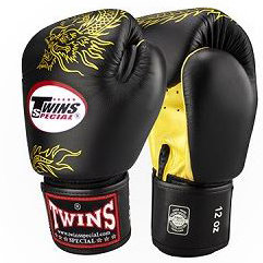 Перчатки боксерские "Twins" Fancy кожа, FBGV-6G