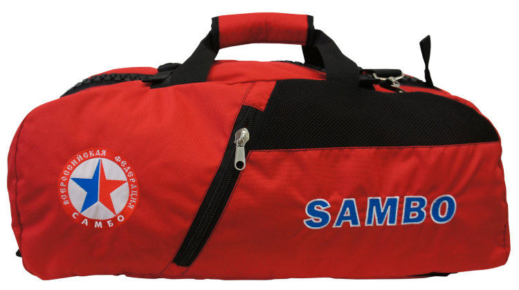Сумка-рюкзак "Самбо" (красная)
