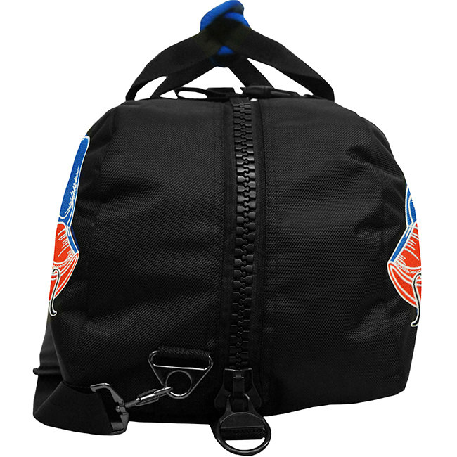 Сумка-рюкзак premium "Бокс" чёрно-синяя