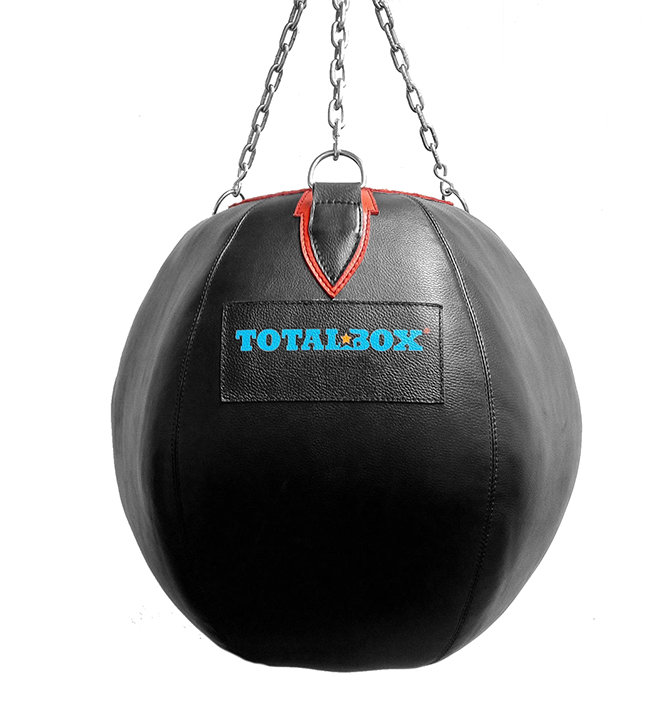 Боксерская груша "Totalbox" шар кожа, ГБК