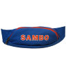 Поясная синяя сумка "Самбо"