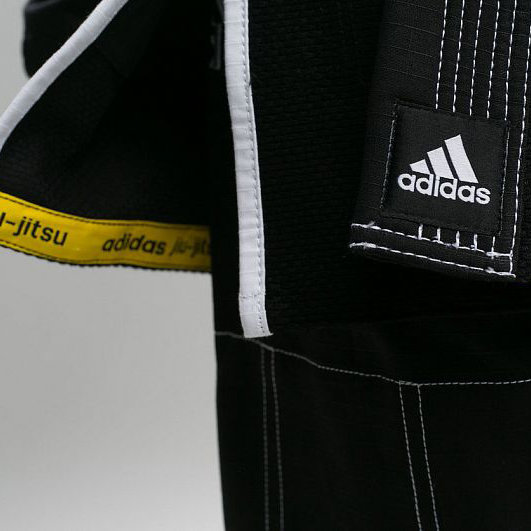 Кимоно для джиу-джитсу "Adidas" Challenge 2.0 чёрное JJ350B